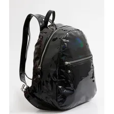 Mochila Holografica Pagani Preta Foto mini  2