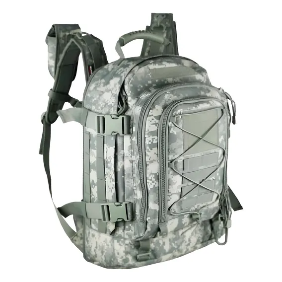 Mochila Impactus Tática Militar 50 Litros Digital Acu Desenho do tecido Camuflado Foto 1
