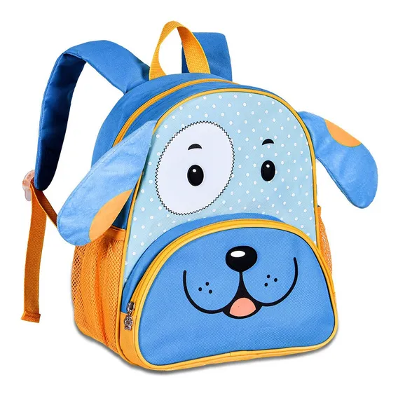 Mochila Infantil Animais Zoo Bichinhos Clio Pets Original Foto 1