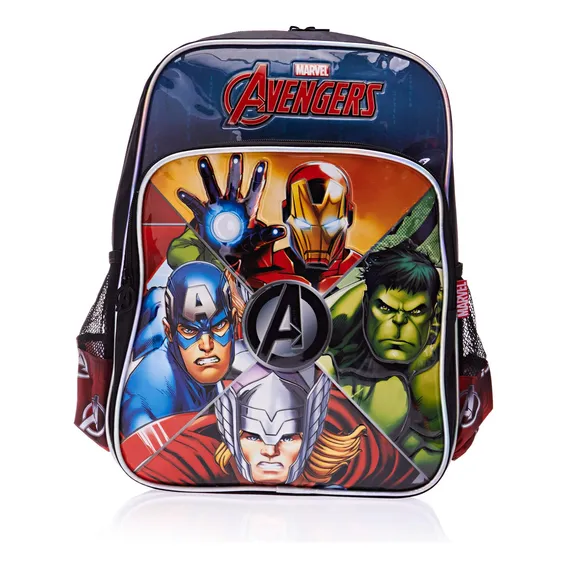 Mochila Infantil De Costas Avengers Luxcel Foto 1