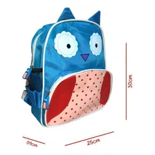 Mochila Infantil Escolar Abelha Girafa Pinguim Coruja Crianç Cor Mochila Coruja Foto  mini 1