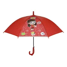 Mochila Infantil Feminina Gi Neto Aventureira Vermelha Foto mini 3