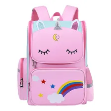 Mochila Infantil Feminina Unic贸rnio Rosa Foto mini 1