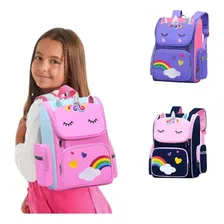Mochila Infantil Feminina Unic贸rnio Rosa Foto mini 3