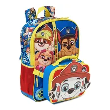 Mochila infantil importada Paw Patrol com lancheira Foto mini 1