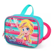 Mochila Infantil Polly Pocket Rodinhas Tam G Lancheira Foto mini 3