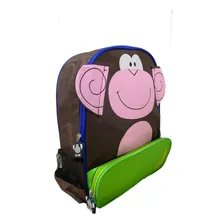 Mochila Infantil Zoo Macaco Foto mini 2