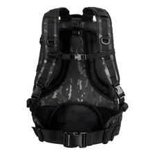 Mochila Invictus Militar Mission - Invictus Cor Camuflada Preta Foto mini  3