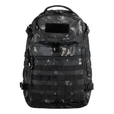 Mochila Invictus Militar Mission - Invictus Cor Camuflada Preta Foto mini  2