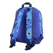 Mochila Jacki Design Papoula Feminina Abc17350-az Cor Azul Desenho do tecido Flor Foto mini 3