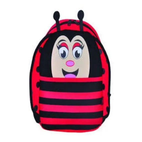 Mochila Joaninha Térmica Criança 26x25cm Wincy Foto 1