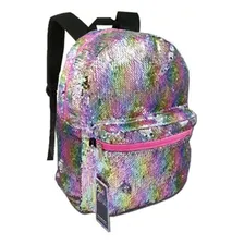 Mochila Juvenil Paetê Reversível Muda De Cor Clio Style Foto mini 1