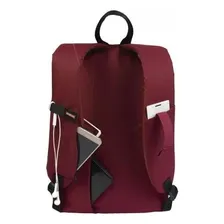 Mochila Juvenil Sestini Magic Vinho Tam G Antifurto 2018 Cor Vermelho Foto mini 4