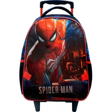 Mochila Kit Escolar Spider-man E Lancheira Homem Aranha Foto mini  2