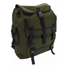 Mochila Lona 404 Costa MarÃtima Camping - Verde Militar Foto mini 1