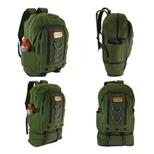 Mochila Lona Reforçada Masculina Viagem Escola 3486 Foto mini 1