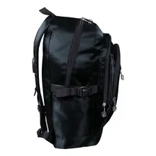 Mochila Masculina Preta Impermeável Notebook Resistente Foto  mini 1