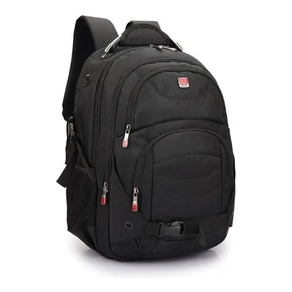 Mochila Masculina Prova Dagua Cabo De Aço Resistent Original Foto 1