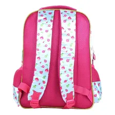 Mochila Masha E O Urso Morango Costas Tam G Rosa Santino Foto mini 4