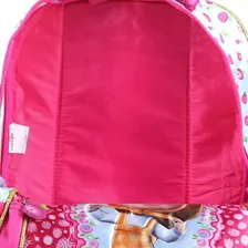 Mochila Masha E O Urso Morango Costas Tam G Rosa Santino Foto mini  3