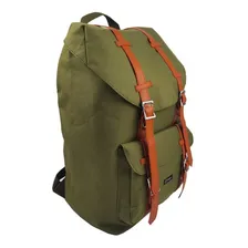 Mochila Mercado Libre Basics Super Mochila verde oliva Foto mini 2