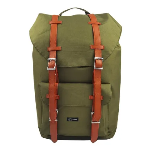Mochila Mercado Libre Basics Super Mochila verde oliva Foto 1