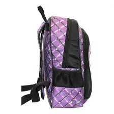 Mochila Mini Musike Melina Ls Mo3607 Roxo Com 4 Divisões Foto mini  3