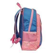 Mochila Mini Musike Nina Ls Mo3603 Rosa Com 4 Divisões Foto mini  3