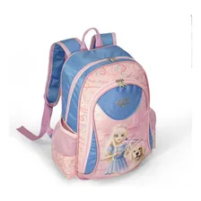 Mochila Mini Musike Nina Ls Mo3603 Rosa Com 4 Divisões Foto  mini 1