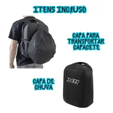 Mochila Motociclista X11 Hardcase Notebook Capa Impermável Foto mini 2