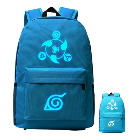 Mochila Naruto Fluorescente Cor Céu Foto 1
