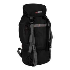 Mochila Nautika Intruder Cargueira Camping 60l Resistente Cor Preto Foto mini 1