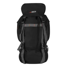 Mochila Nautika Intruder Cargueira Camping 60l Resistente Cor Preto Foto mini 2