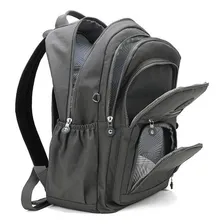 Mochila Notebook Tactel Impermeável Escola Viagem Trabalho Cor Preto Foto mini  2