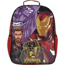Mochila Os Vingadores Escolar Tam G Costas Guerra Infinita Foto mini 1