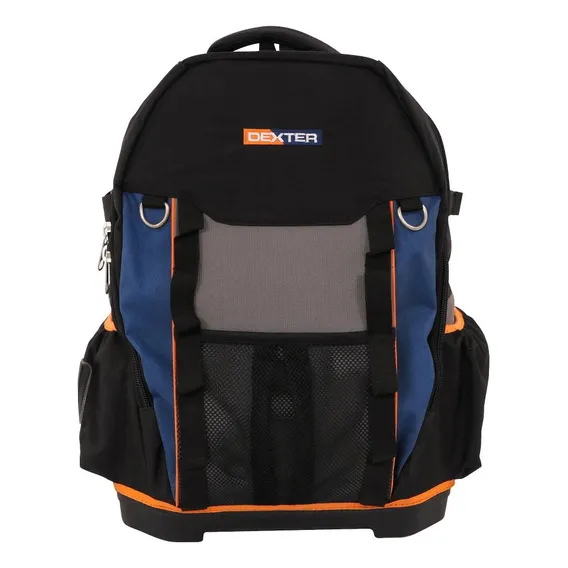Mochila Para Ferramentas Fundo Reforçado 35x20x50cm Dexter Foto 1
