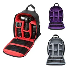 Mochila Para Fotografia Cameras Lentes E Acess贸rios Cinza Foto mini 1
