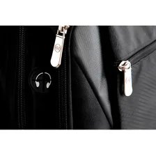 Mochila Para Notebook 15.6 Pt1 Goldentec Grande Preto Foto mini  3