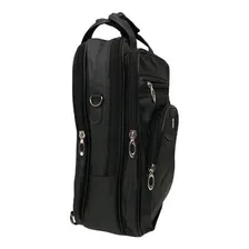 Mochila Pasta Masculina Sintético Para Notebook Social Preta Foto mini  2