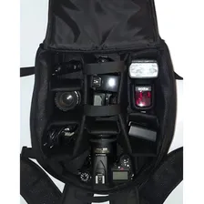 Mochila Pop Case P/ Câmera Dslr E Cameras Profissionais Cor Preto Foto mini 4