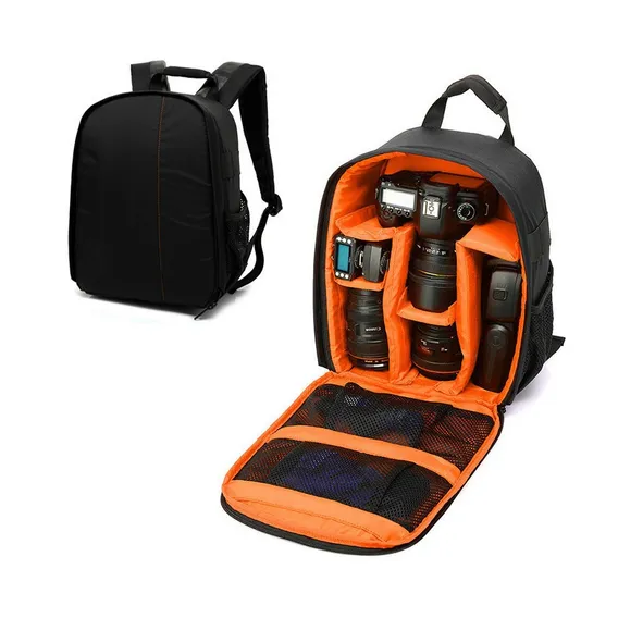 Mochila Profissional Fotografica Camera Máq. Dslr Foto 1