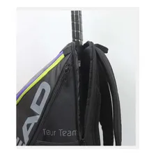 Mochila Raqueteira Head Tour Team black neon para 2 Raquetes Foto mini 4