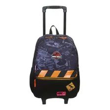 Mochila Rodinha Menino Infantil Grande Jurassic Sestini Foto mini 1