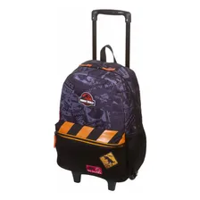 Mochila Rodinha Menino Infantil Grande Jurassic Sestini Foto mini 2