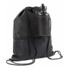 Mochila Sacola, Mochila Cordinha Preta Foto mini 2