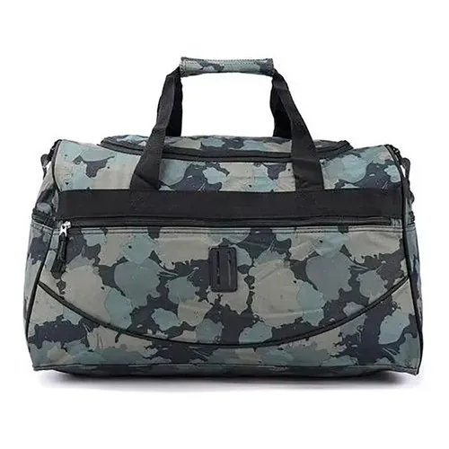 Mochila Sacola Viagem Academia Camuflada Clio Cor Verde Foto 1