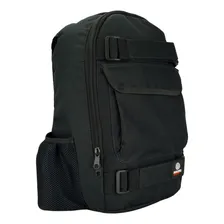Mochila Skate Bag Escolar Notebook Com Bolsos Maori Extreme Cor Preto Foto mini 1