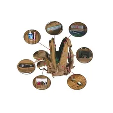 Mochila Tática Assalt Militar 30litros Reforçada Impermeável Cor Camuflada Foto mini 3