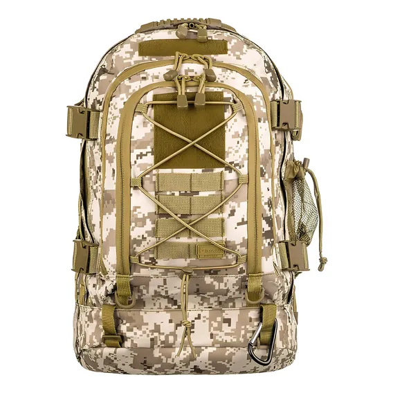 Mochila Tática Invictus Duster Camuflado Digital Deserto Cor Marrom Foto 1