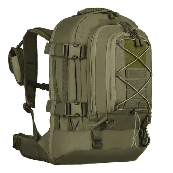Mochila Tática Militar Invictus Duster 50L Verde Oliva Foto 1